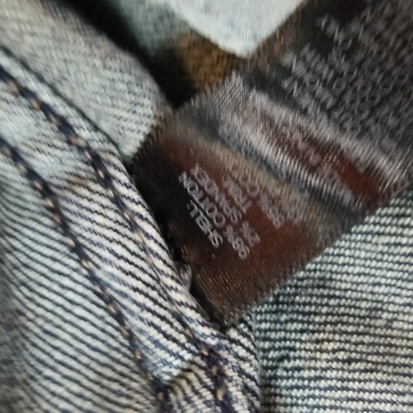 Express | Jean Jacket Metallic Sleeves - Picture 5 of 9